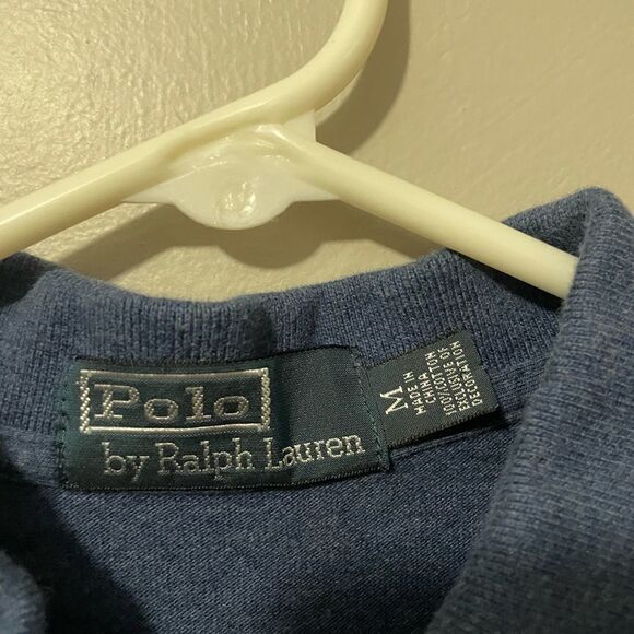 VINTAGE Polo Ralph Lauren short sleeve collar shirt - Picture 3 of 4